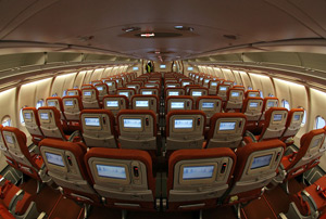 Салон Airbus A330-200, Аэрофлот